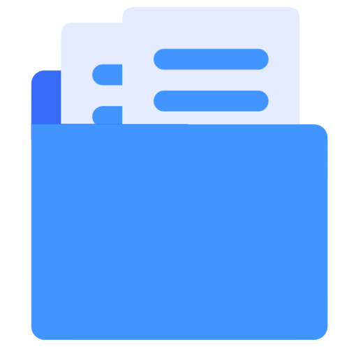 Icono de apertura de carpeta